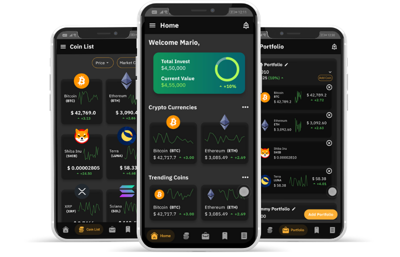 Coinpool-Crypto-currency-portfolio-management-flutter-app-UI-kit